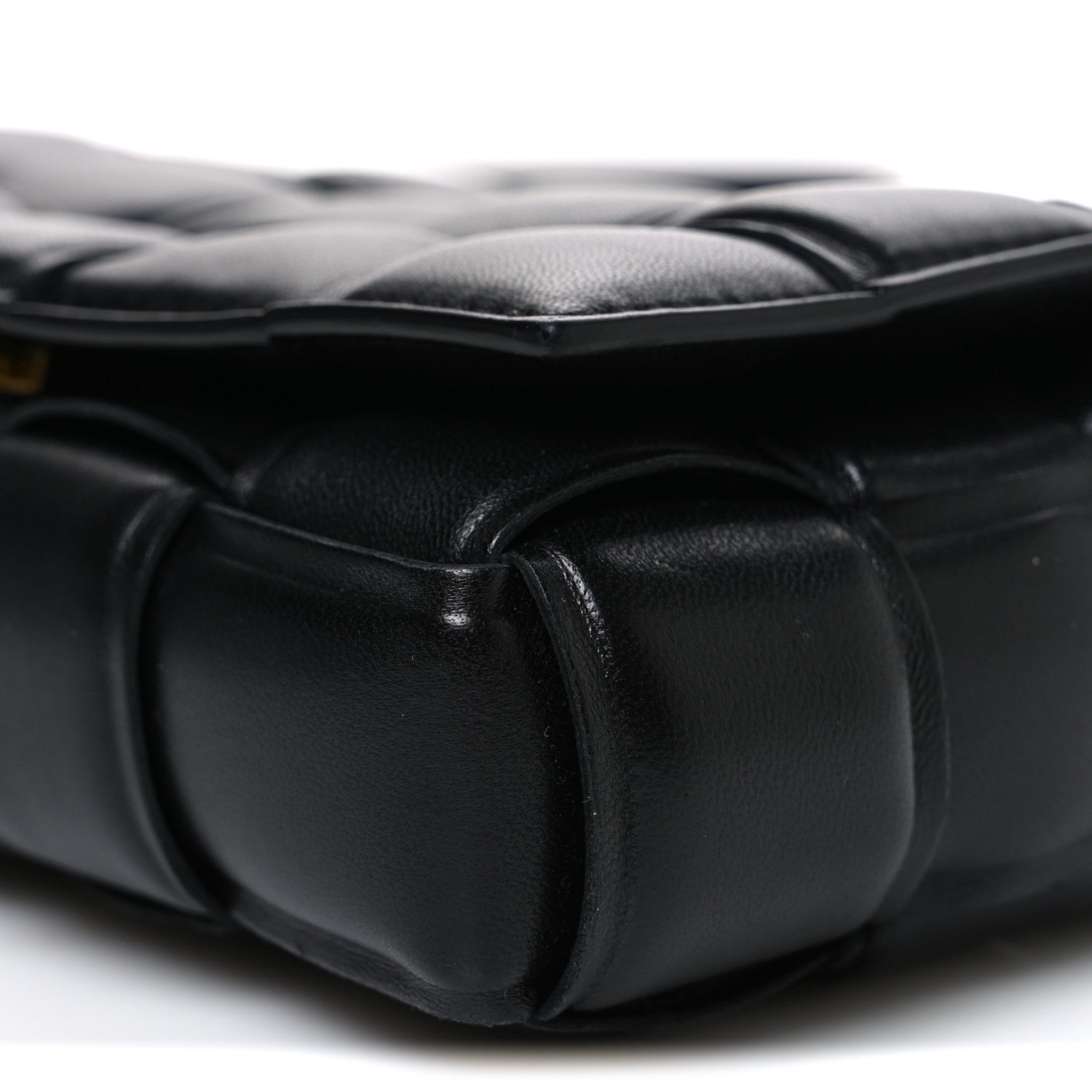 Bottega Veneta Nappa Maxi Intreccio Small Padded Cassette Crossbody Bag Black 11 of 11