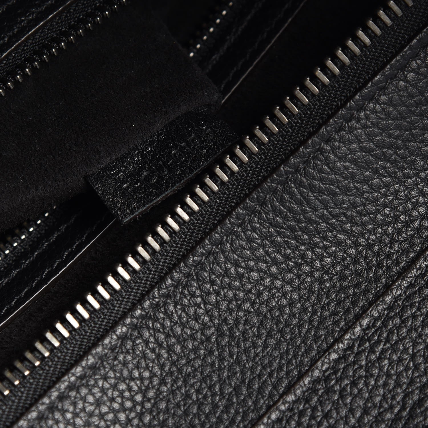 Celine Drummed Calfskin Mini Luggage Black 7 of 7