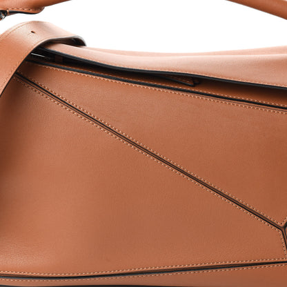 Loewe Calfskin Medium Puzzle Bag Tan 9 of 9