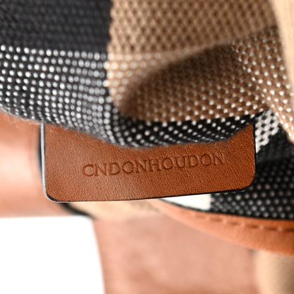 Burberry Grainy Calfskin House Check Small Maidstone Saddle Brown 8 of 13