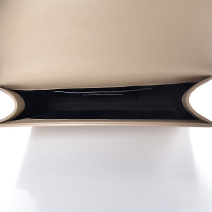 Saint Laurent Grain De Poudre Classic Kate Monogram Clutch Nude Powder 5 of 7