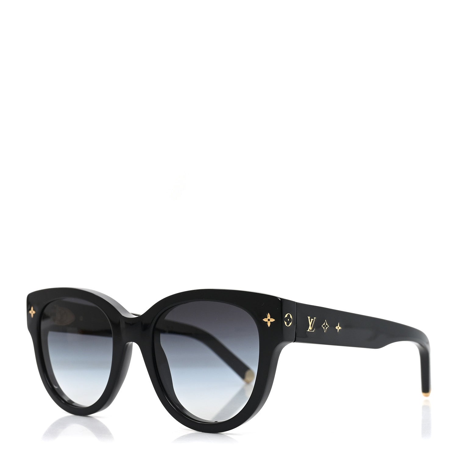 Louis Vuitton Acetate My Monogram Square Sunglasses Z1526W Black 1 of 7