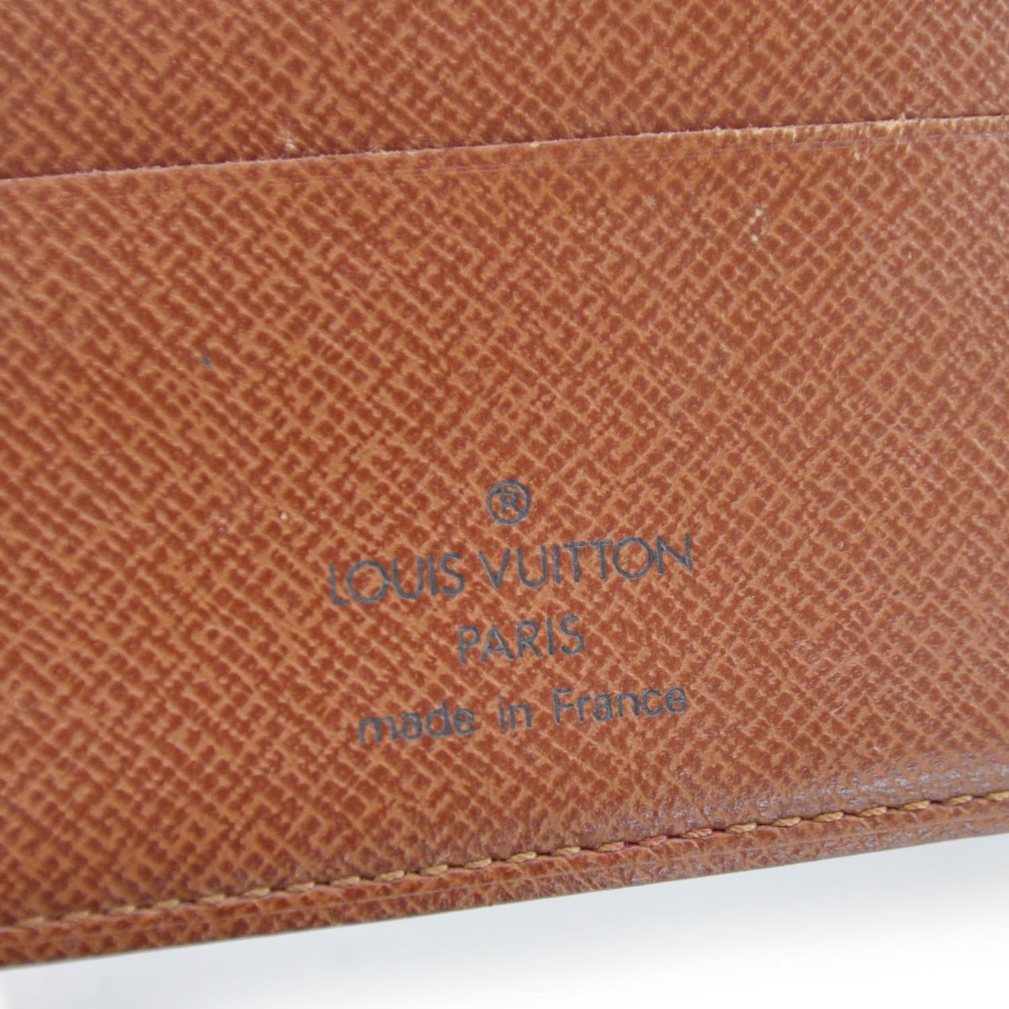 Monogram Large ID Credit Card Zippy Wallet