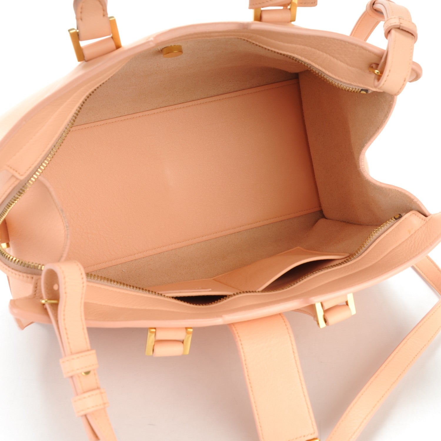 Saint Laurent Calfskin Small Classic Y Cabas Blush 5 of 7