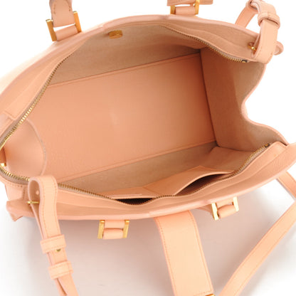 Saint Laurent Calfskin Small Classic Y Cabas Blush 5 of 7