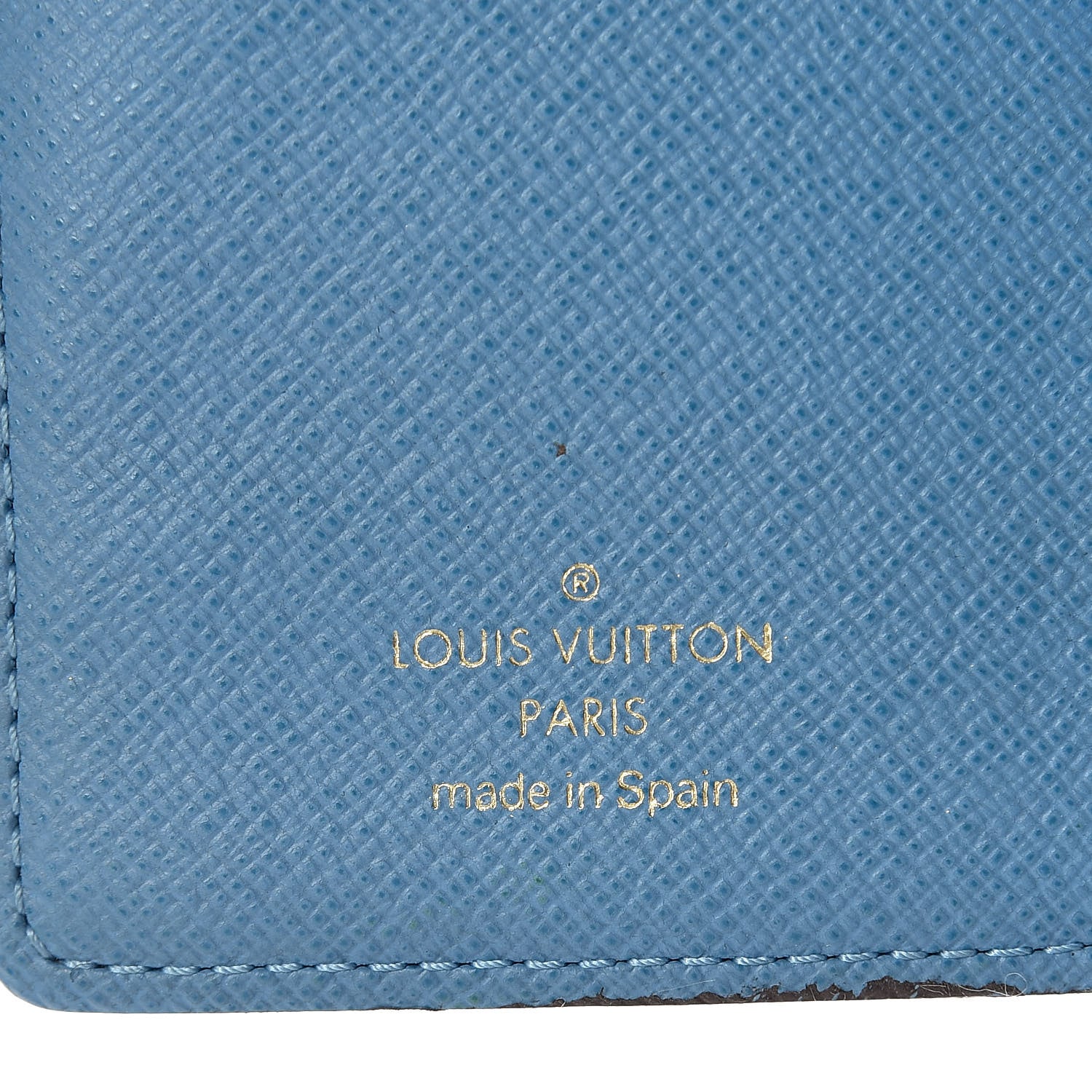 Louis Vuitton Monogram Koala Small Ring Agenda Cover Blue 7 of 7