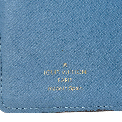 Louis Vuitton Monogram Koala Small Ring Agenda Cover Blue 7 of 7