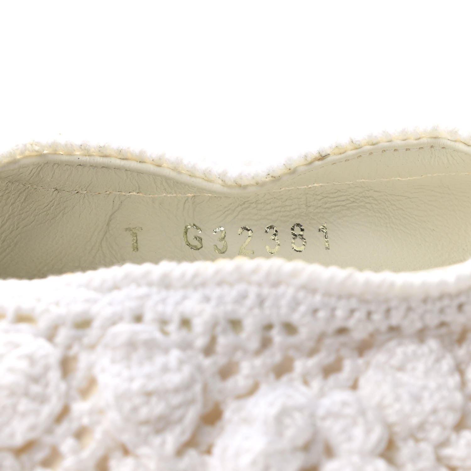 Chanel Crochet Patent Cap Toe Ballerina Flats 39 White Black 8 of 8