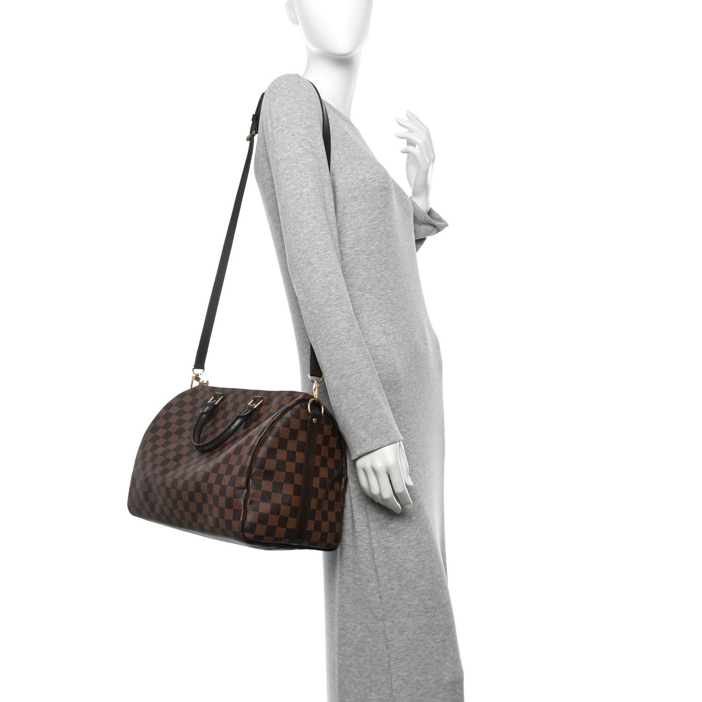 Damier Ebene Speedy Bandouliere 35