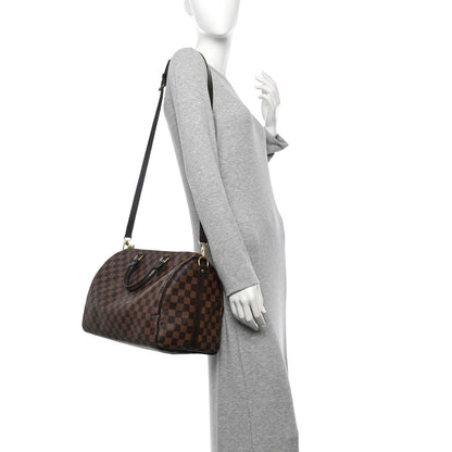 Louis Vuitton Damier Ebene Speedy Bandouliere 35 2 of 13