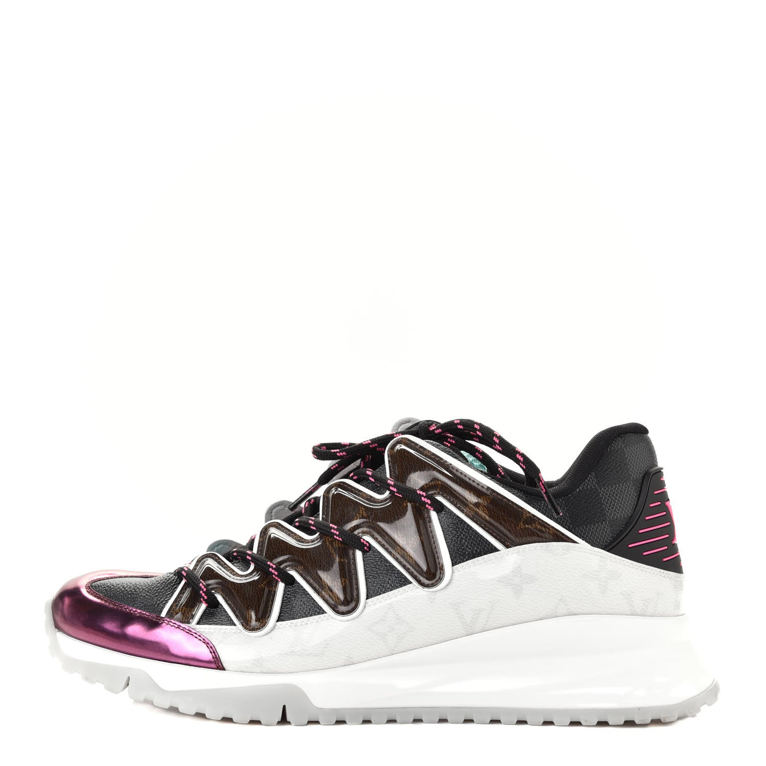 Louis Vuitton Damier Graphite Monogram Mens Zigzag Sneakers 11 Multicolor 1 of 6