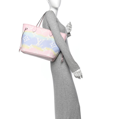 Louis Vuitton Monogram Escale Neverfull MM Pastel 2 of 11