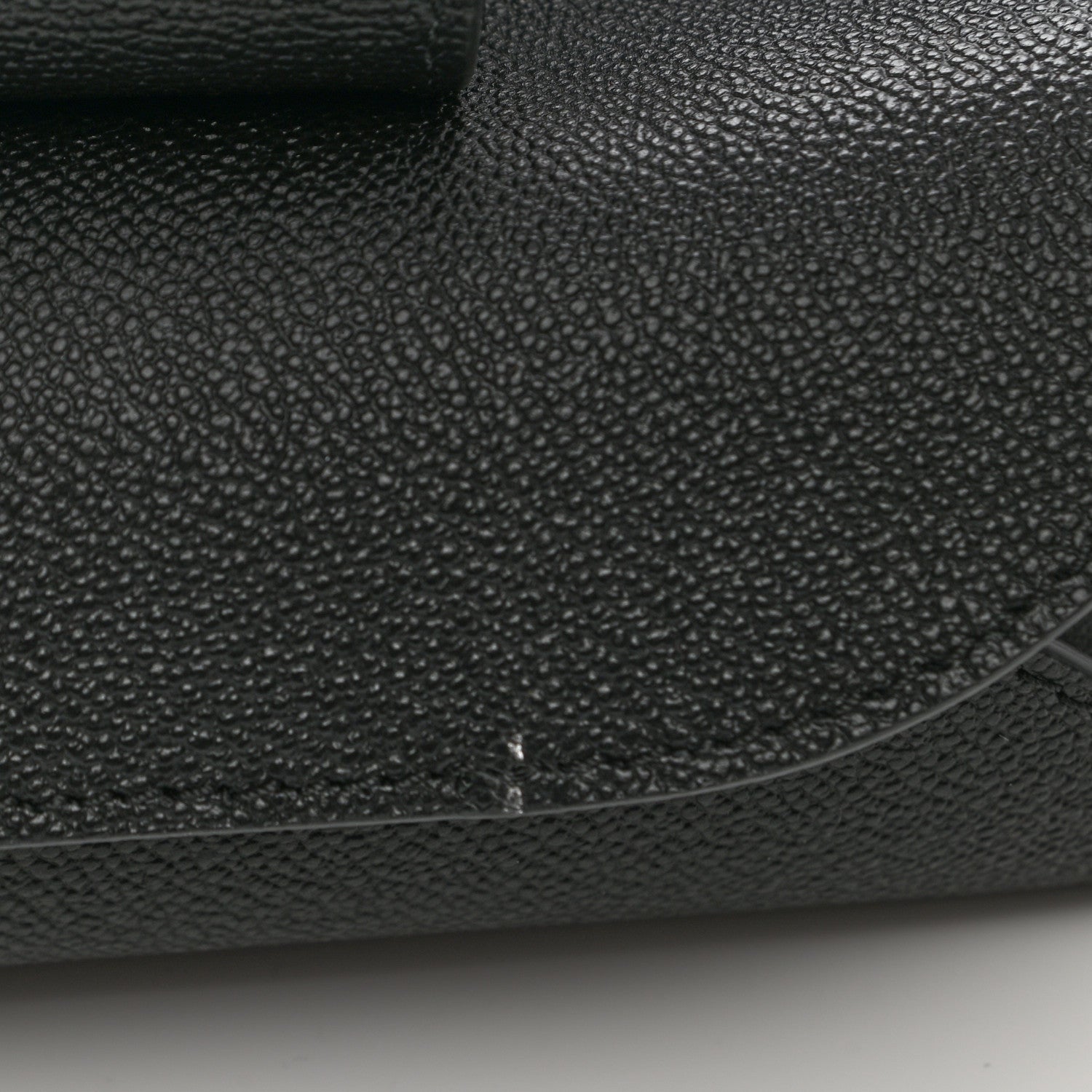 Burberry Soft Grain Calfskin Small Buckle Zip Bag Black 11 of 12