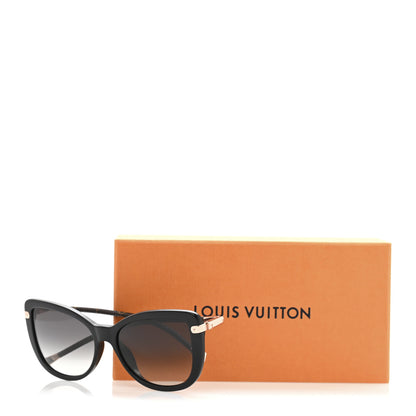 Louis Vuitton Monogram Acetate Charlotte Sunglasses Z0781E 9 of 9