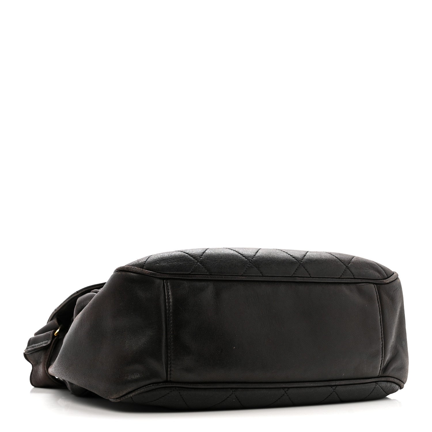 Chanel Lambskin Quilted Flap Shoulder Bag Black 4 of 16