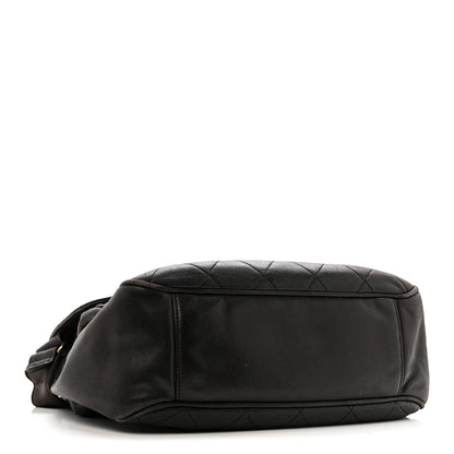 Chanel Lambskin Quilted Flap Shoulder Bag Black 4 of 16