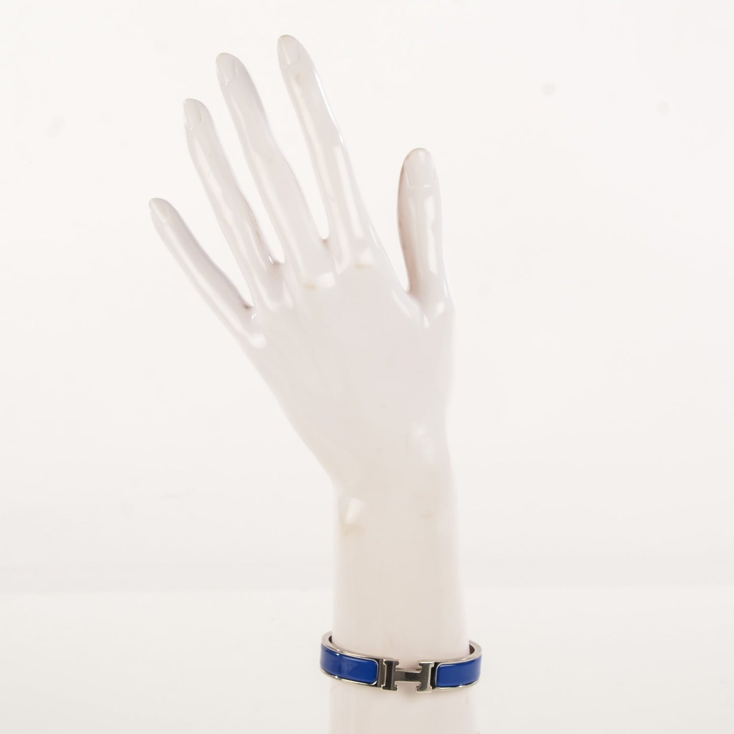Narrow Enamel Clic Clac H Bracelet PM Royal Bleu