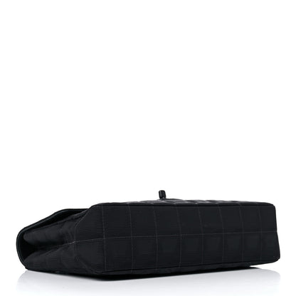 Chanel Nylon Medium Travel Flap Black 3 of 16
