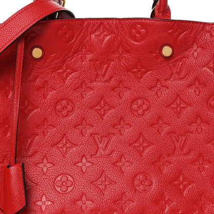 Louis Vuitton Empreinte Montaigne MM Cherry 7 of 9