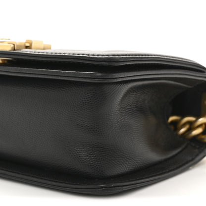 Chanel Caviar Quilted Small Boy Flap Black 10 of 13