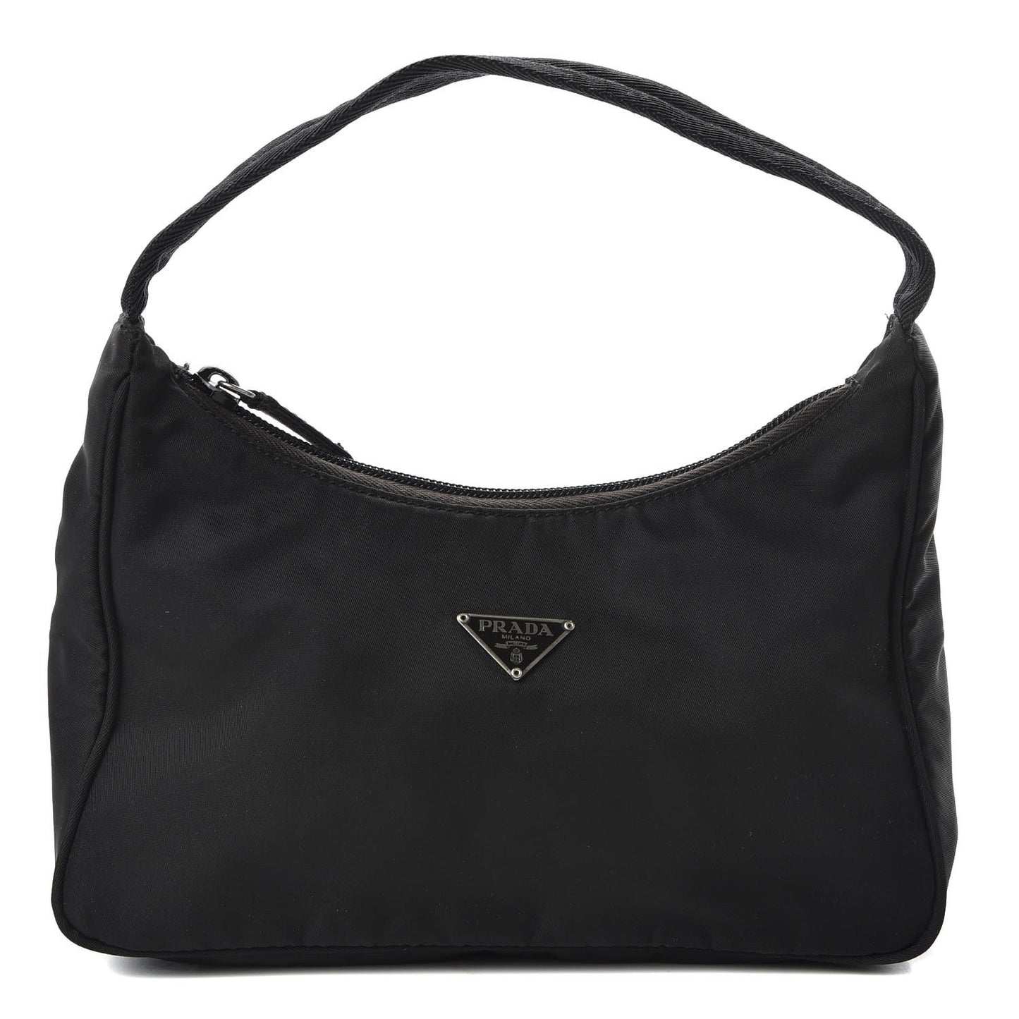 Tessuto Nylon Sport Shoulder Bag Black