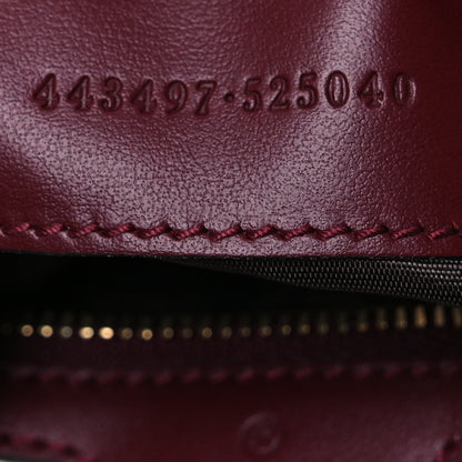 Gucci Calfskin Matelasse Small GG Marmont Shoulder Bag Rosso Ancora Red 8 of 11