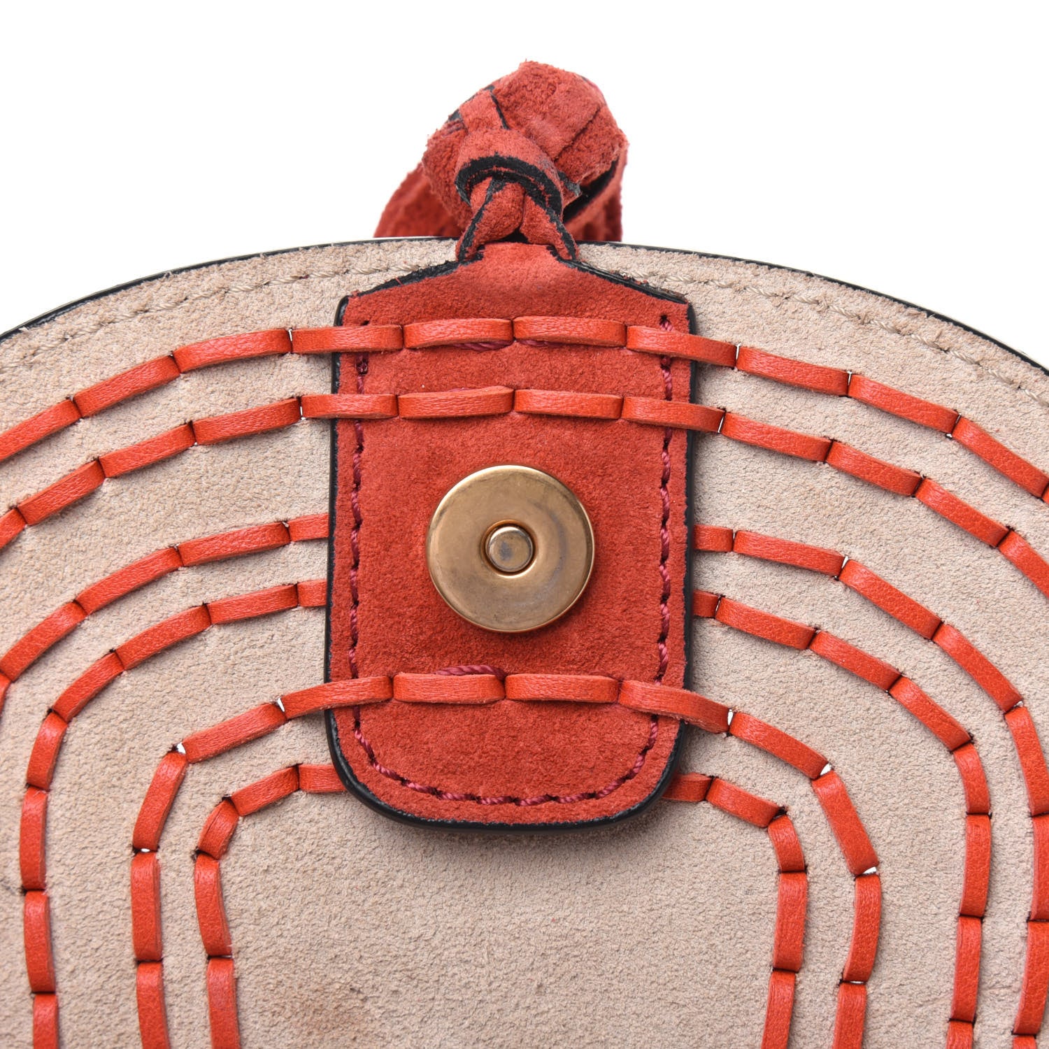 Chloe Suede Calfskin Braided Mini Hudson Shoulder Bag 10 of 15