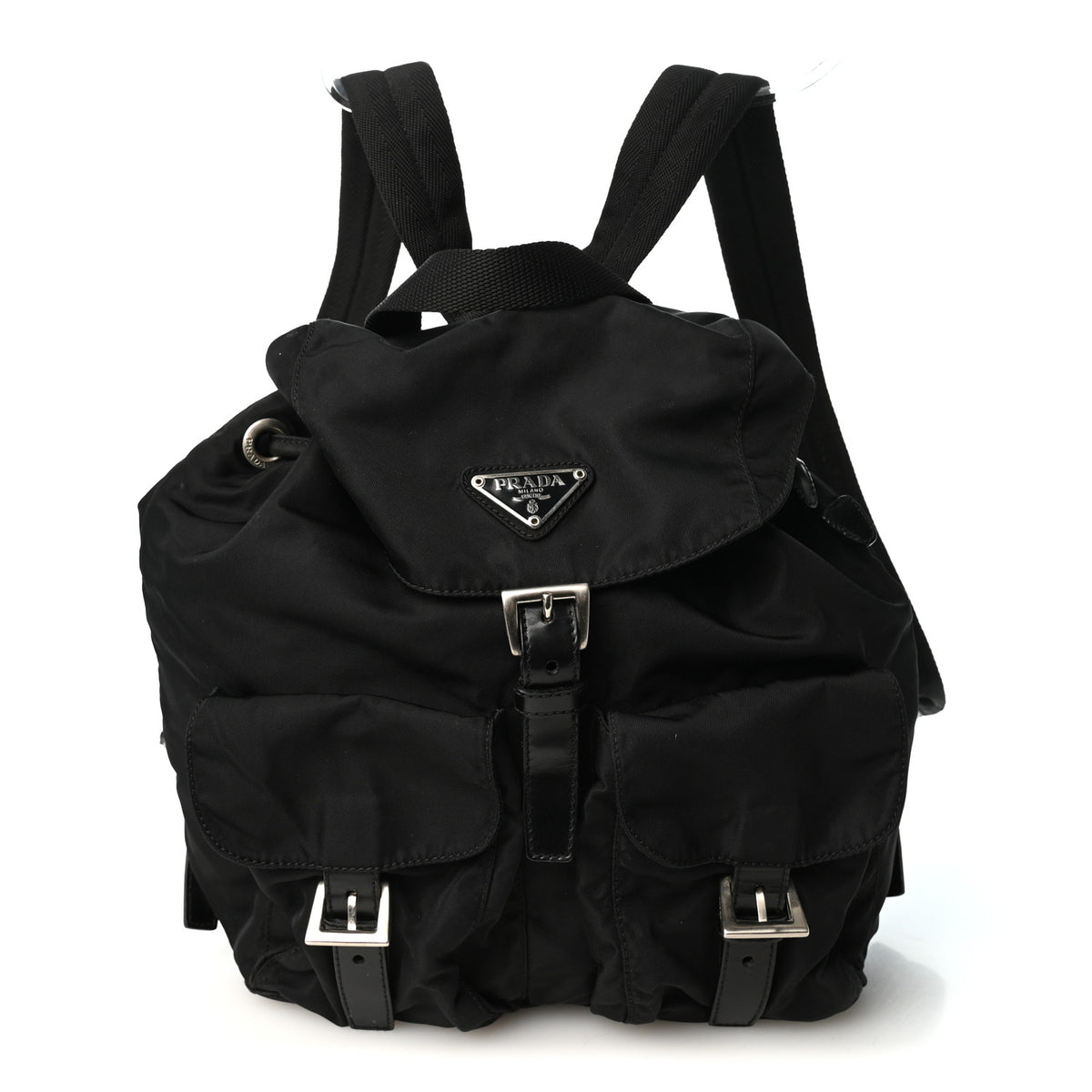 Prada Tessuto Nylon Vela Small Backpack Black 1 of 12
