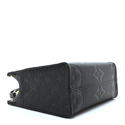 Louis Vuitton Empreinte Monogram Giant Onthego PM Black 4 of 10