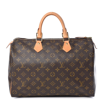 Louis Vuitton Monogram Speedy 35 1 of 11