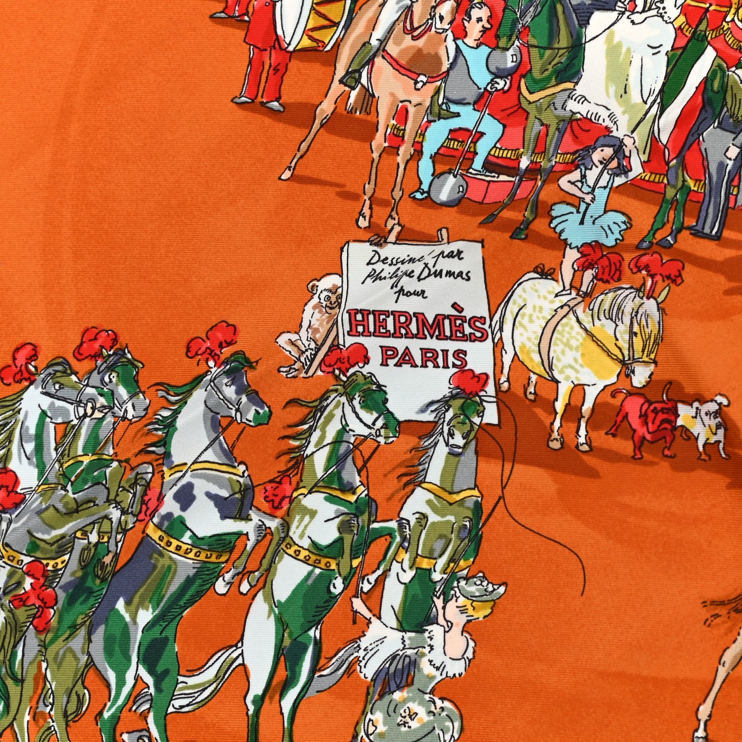 Hermes Silk Cirque Molier Scarf 90 2 of 4