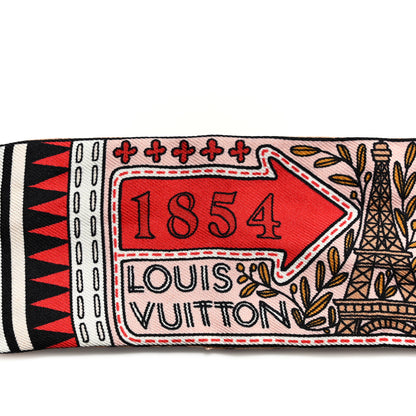 Louis Vuitton Silk Jeu De Louis BB Bandeau Beige 3 of 5