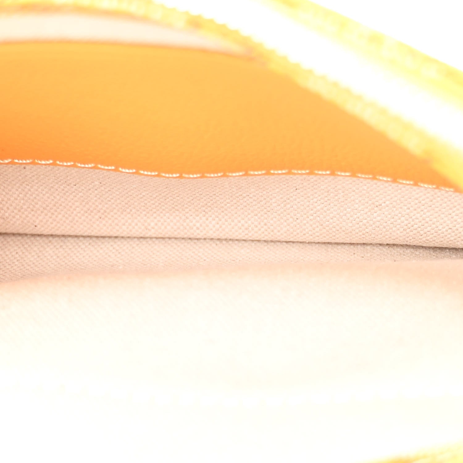 Goyard Goyardine Plumet Wallet Clutch Yellow 5 of 10