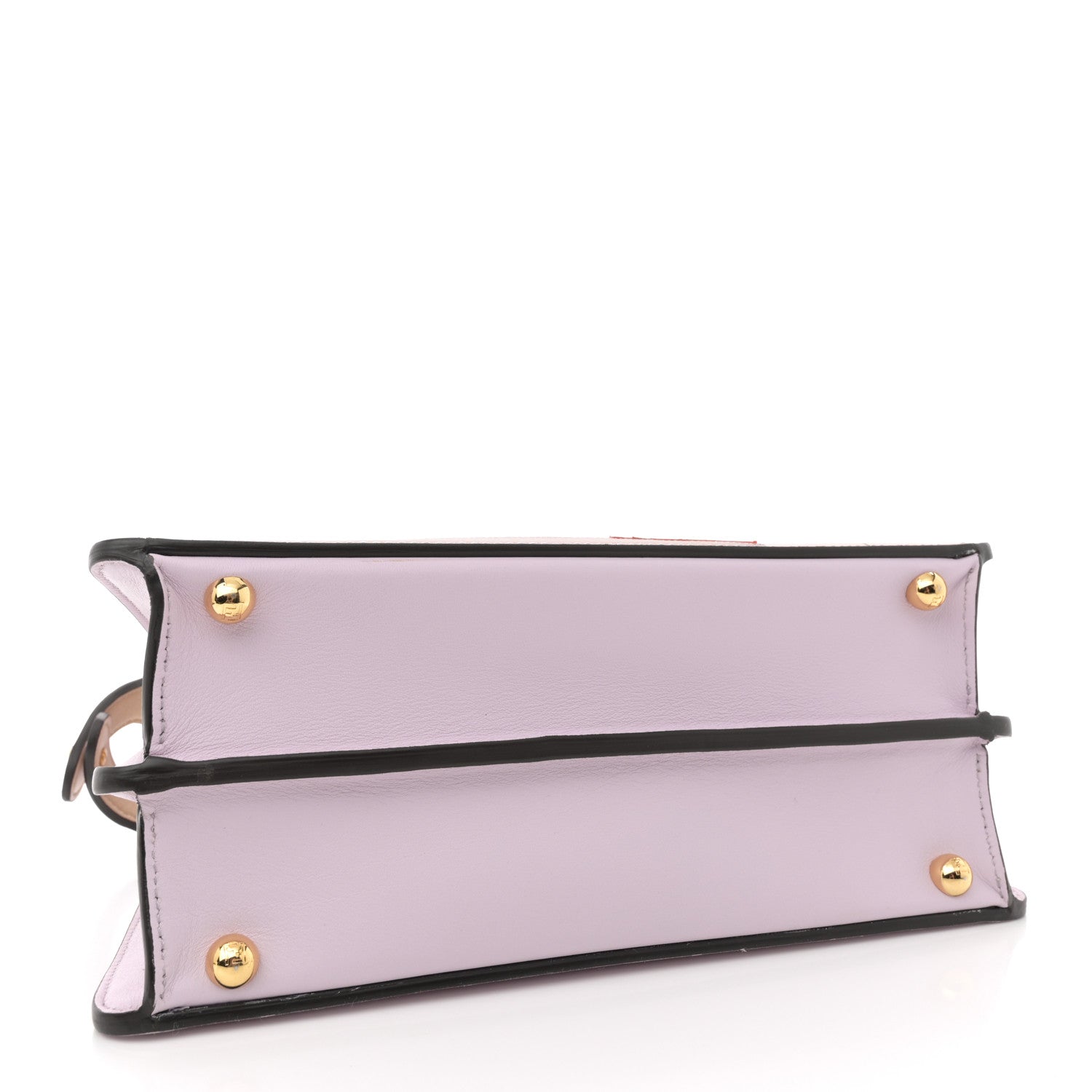 Fendi Vitello Seta Shiny Nappa Dancing Girls Inlay Small Peekaboo I SEE U Satchel Anemone Multicolor 4 of 12