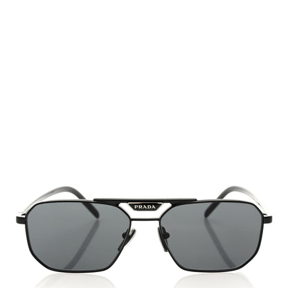 Prada Metal Sunglasses SPR 58Y Black 2 of 8