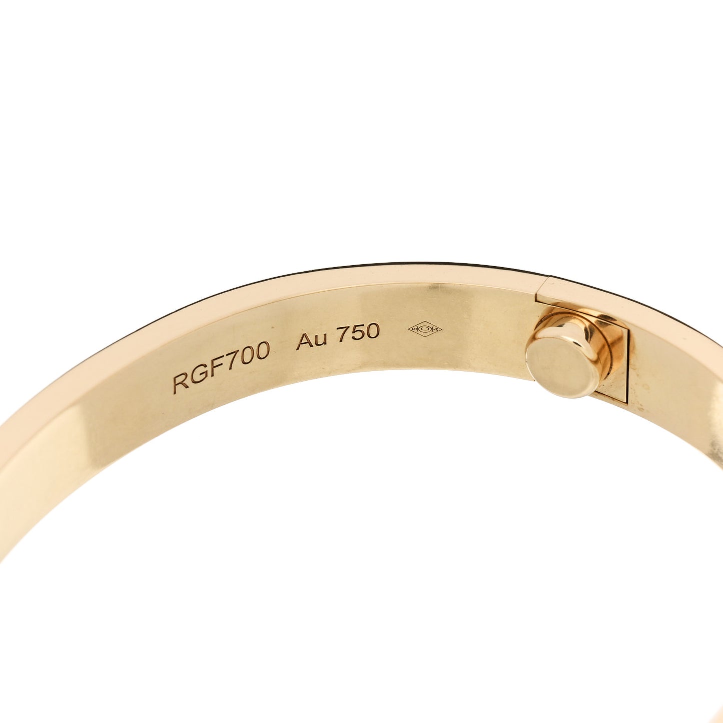 18K Yellow Gold LOVE Bracelet 15