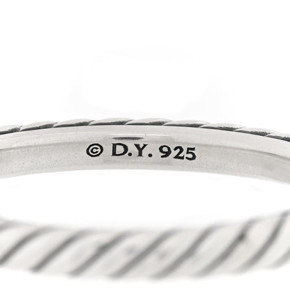 David Yurman Sterling Silver Cable Classics Band Ring 63 10.25 4 of 4
