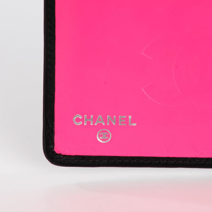 Chanel Calfskin Quilted Cambon Yen Wallet Black 6 of 9