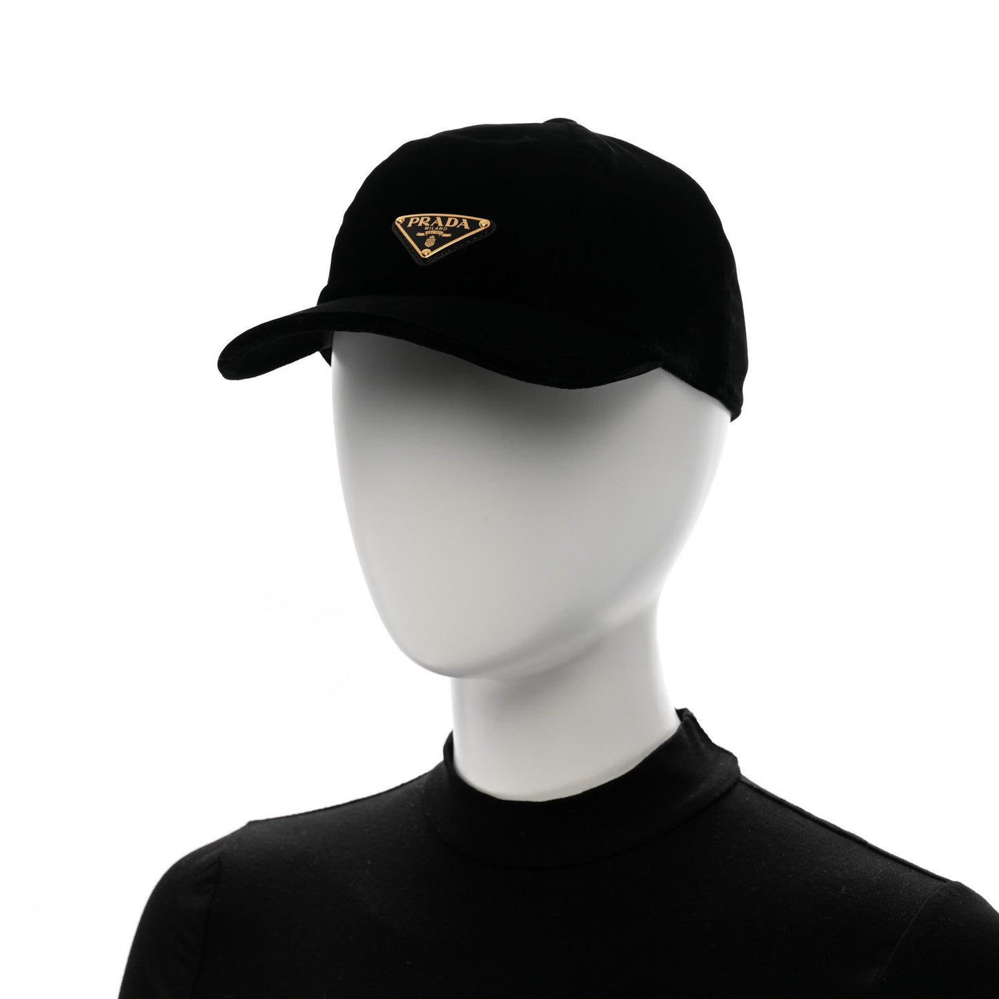 Velvet Womens Baseball Cap S Black