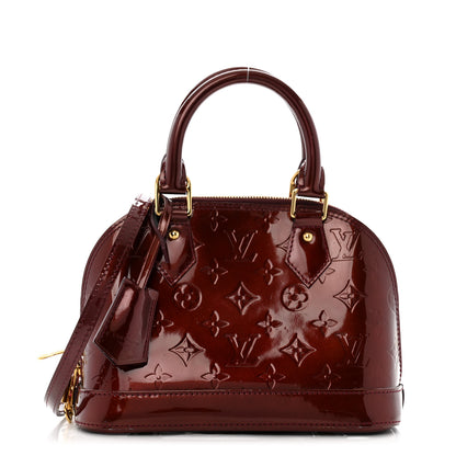 Louis Vuitton Vernis Alma BB Magenta 1 of 11