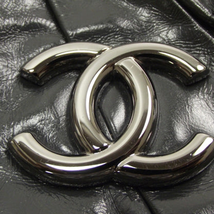 Chanel Leather Twisted Large Tote Gray 7 of 11