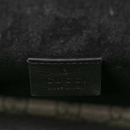 Gucci GG Supreme Monogram Mini Dionysus Shoulder Bag Black 6 of 9