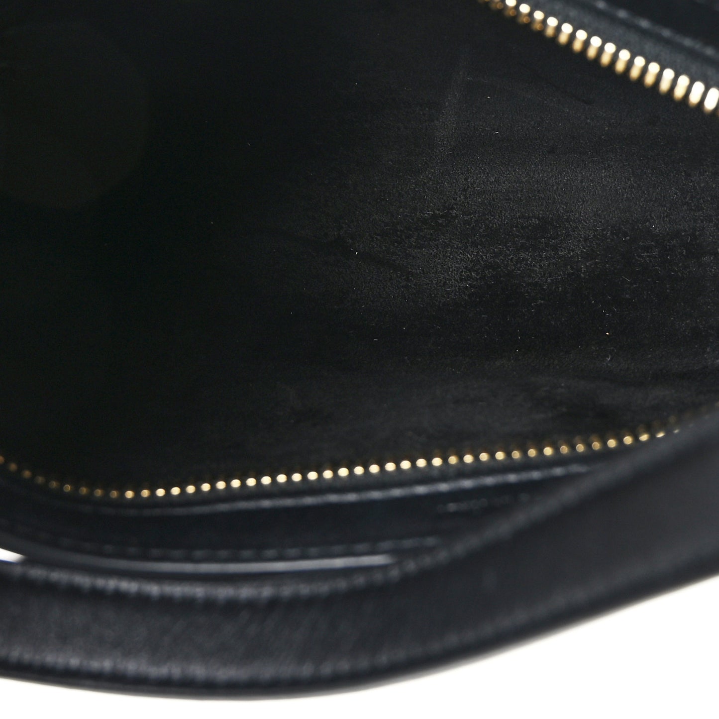 Smooth Calfskin Cuir Triomphe Shoulder Bag Black