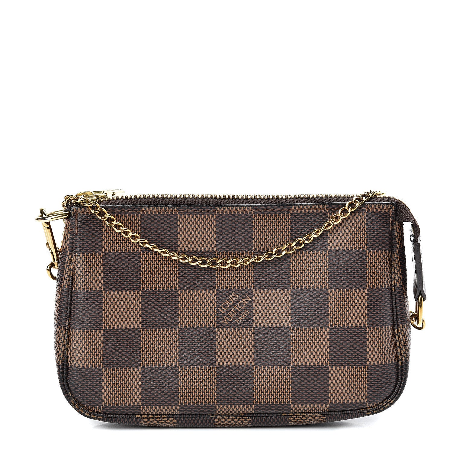 Louis Vuitton Damier Ebene Mini Pochette Accessories 1 of 8