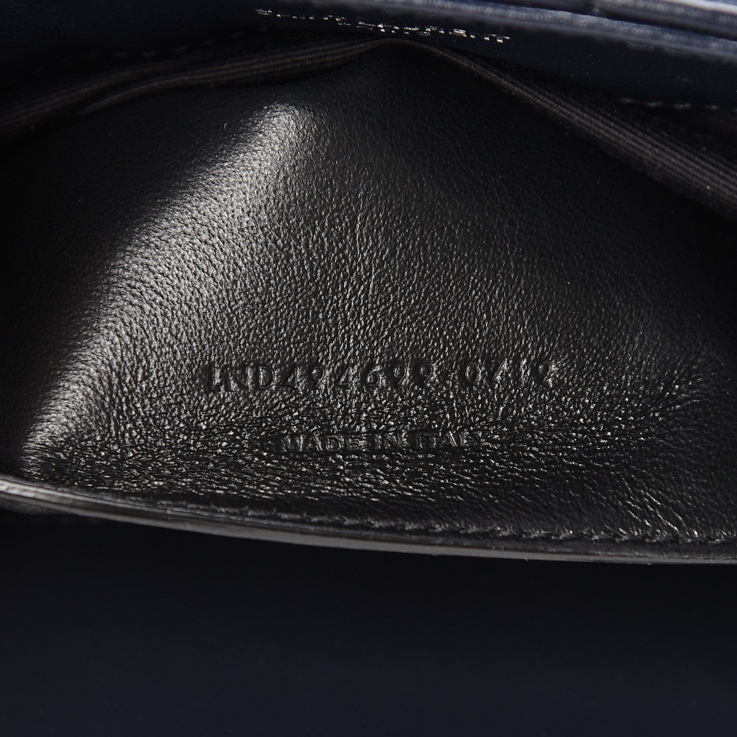 Saint Laurent Calfskin Y Quilted Monogram Small Loulou Chain Satchel Denim Blue 10 of 10