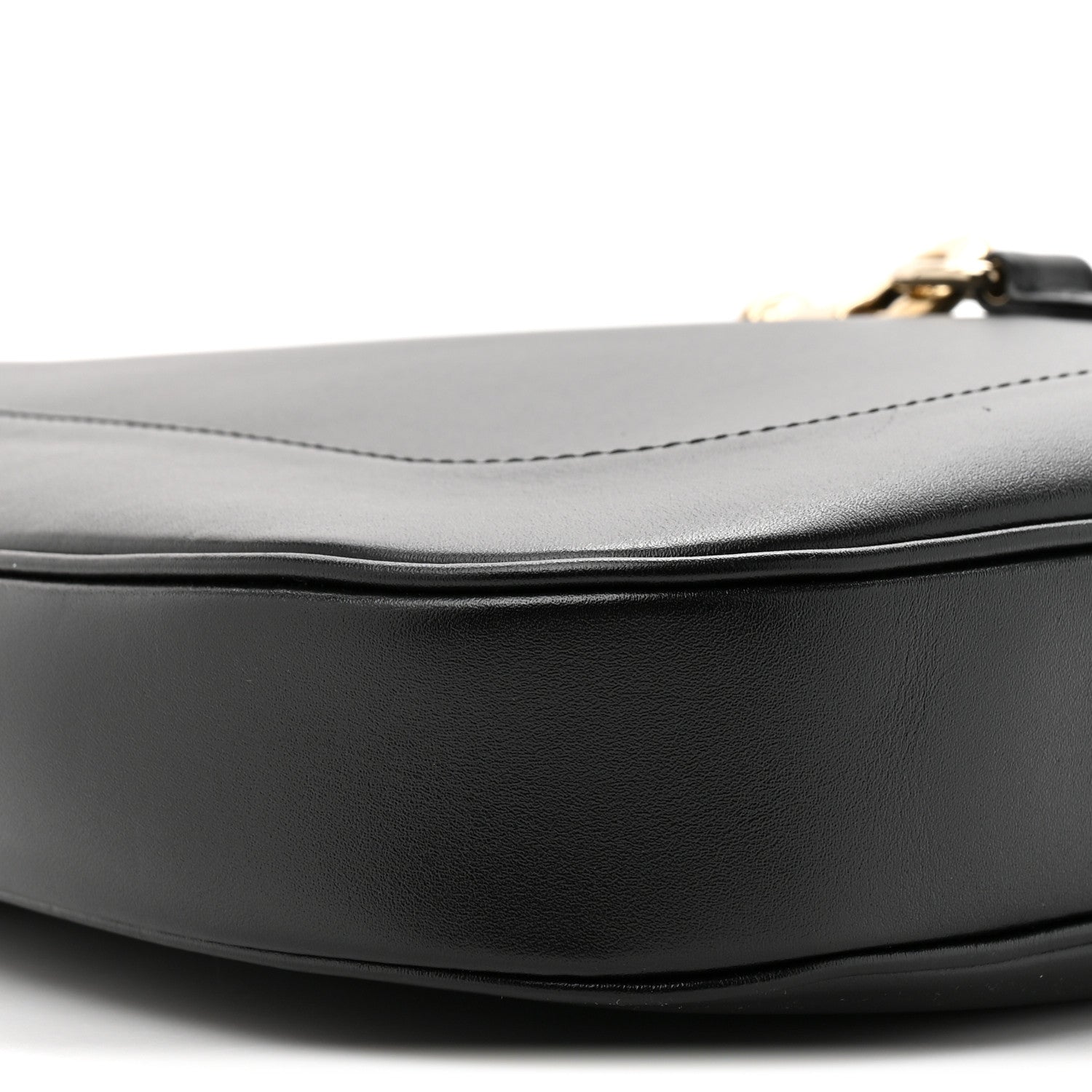 Gucci Ancora Calfskin Medium Jackie Shoulder Bag Black 10 of 10
