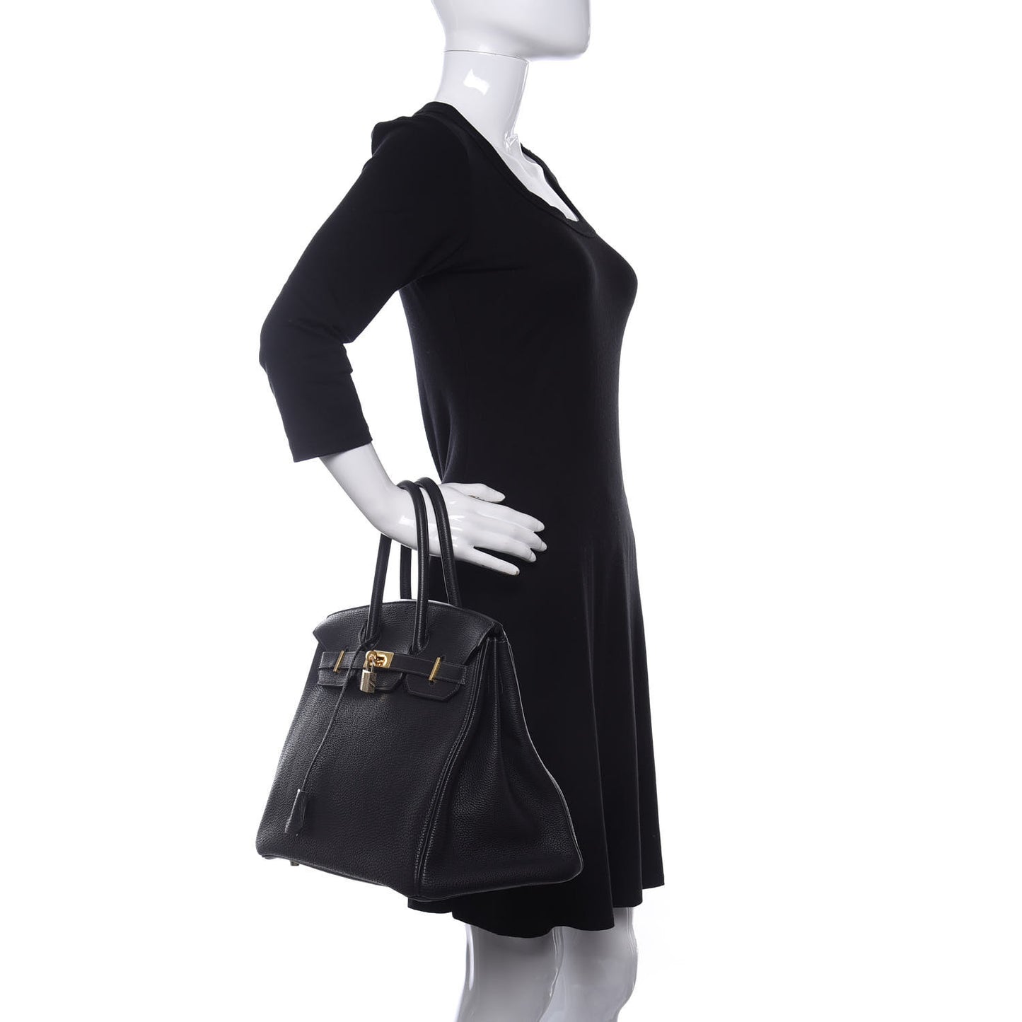 Togo Birkin 35 Black