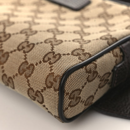 Gucci Monogram Belt Bag Dark Brown 9 of 9