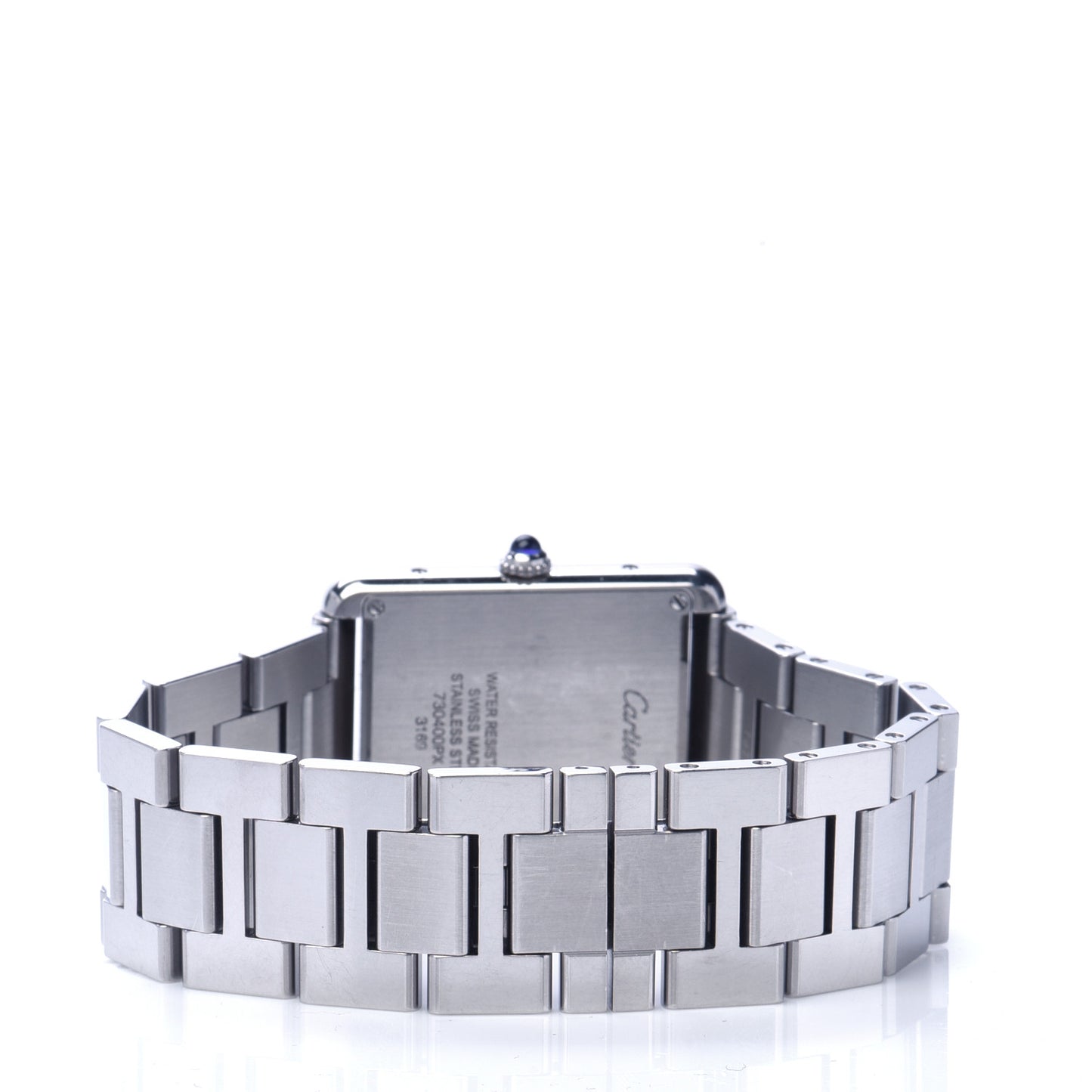 Stainless Steel 27mm Tank Solo Quartz Watch