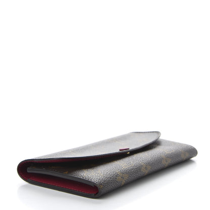 Louis Vuitton Monogram Emilie Wallet Fuchsia 4 of 7